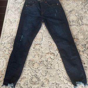 Dark wash Loft Skinny jeans size 26P